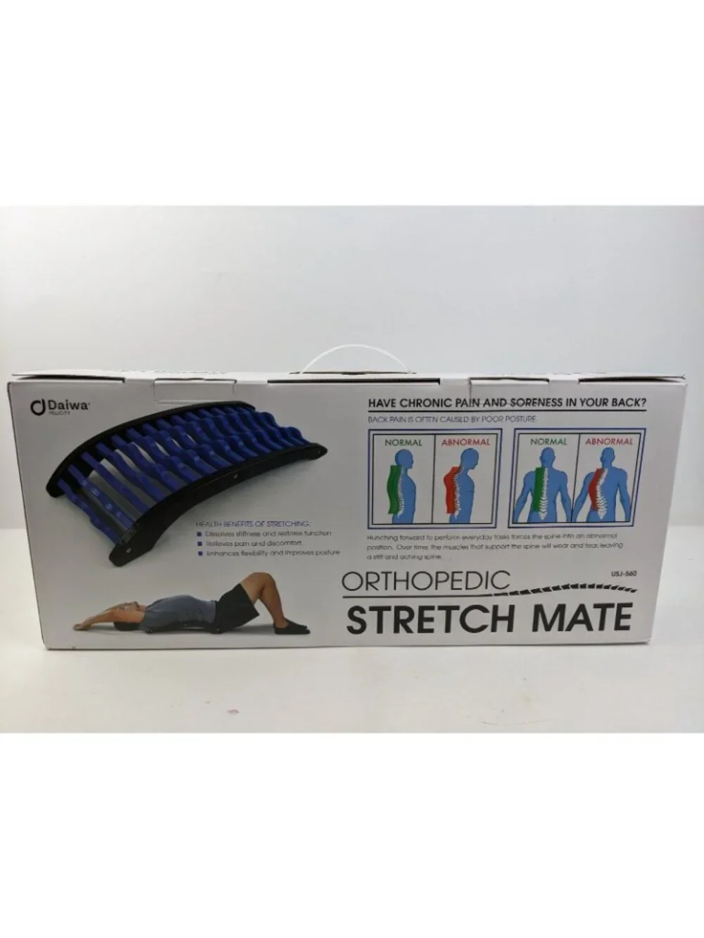 Orthopedic Stretch Mate Daiwa Felicity Back & Sciatica Pain Back Stretch Support